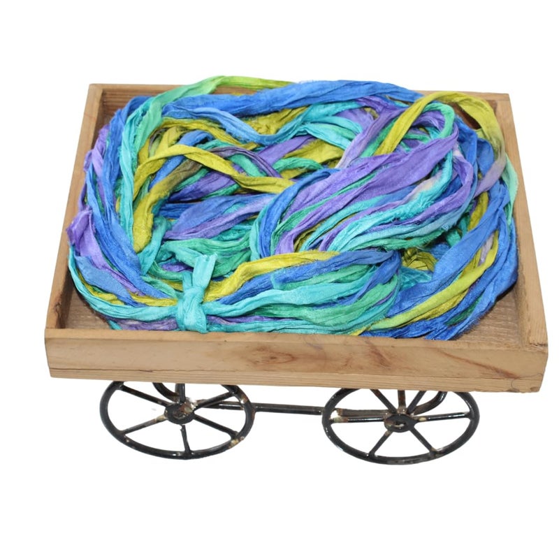 Knitsilk Sari Silk Ribbon Super Bulky Yarn - Image 4